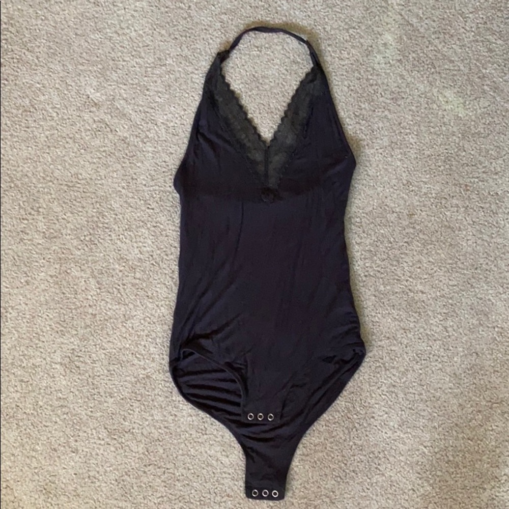 AE Lace halter bodysuit